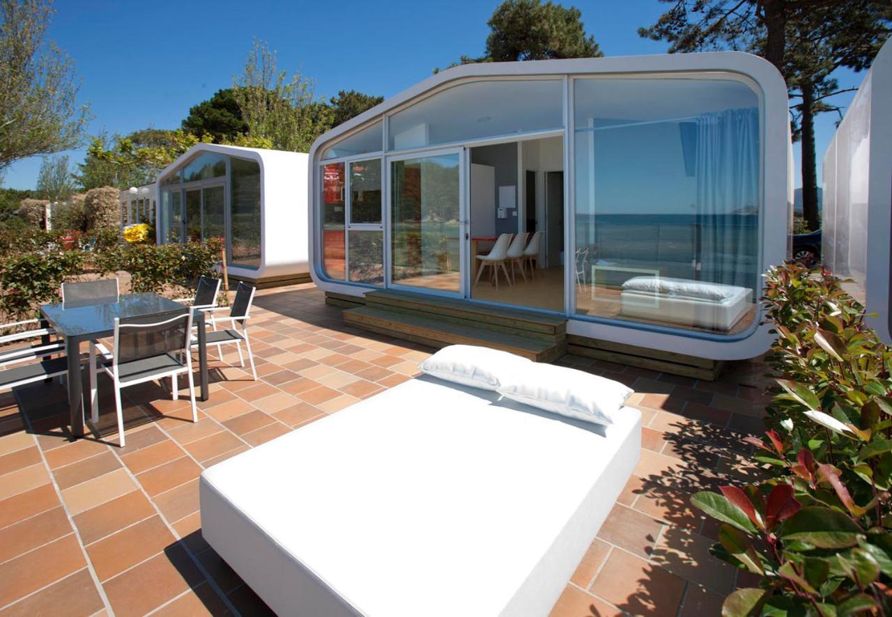 Camping Bayona Playa Sabaris Exterior photo